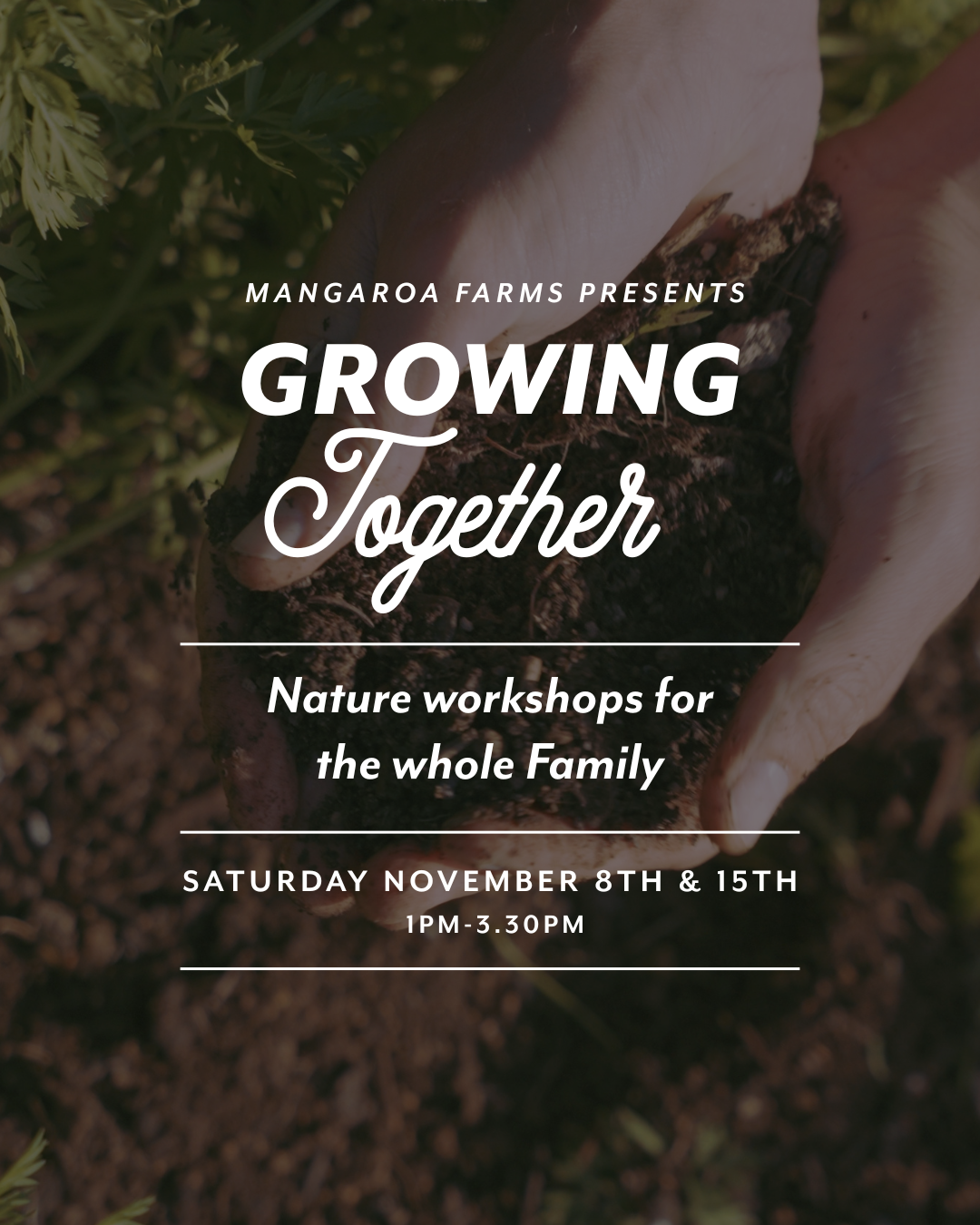 Growing Together - Home Composting and Soil Life - Nature Workshops for the Whole Family