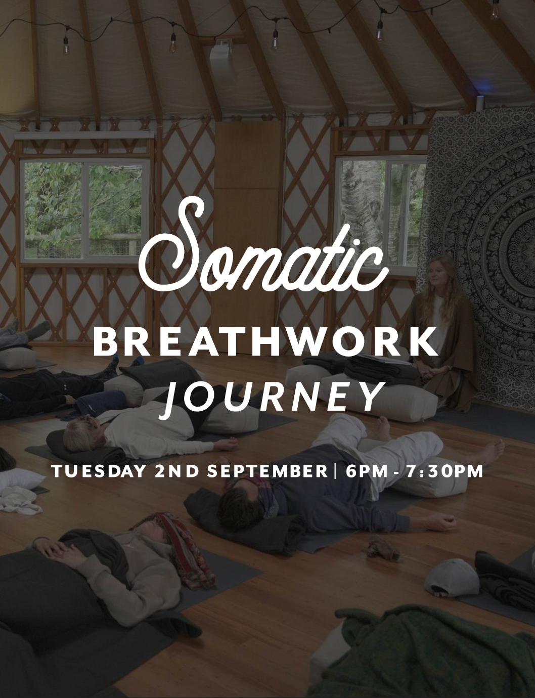 Somatic Breathwork Journey — Tue 2nd September | 6PM - 7PM