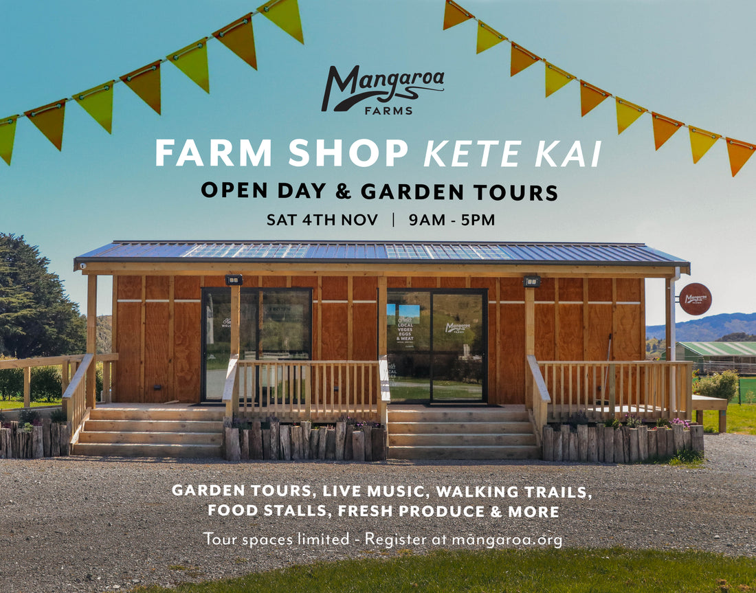 Mangaroa Farm Shop / Kete Kai Open Day