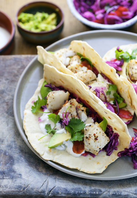 Jalapeño & Lime Fish Tacos