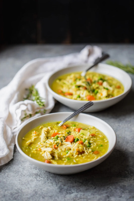 Nourishing Chicken & Couscous Soup