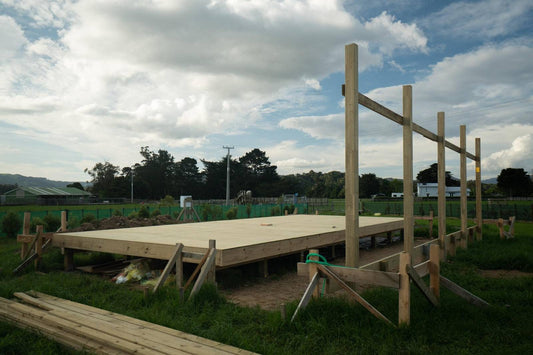 The 2023 Kete Kai / Farm Shop Takes Shape