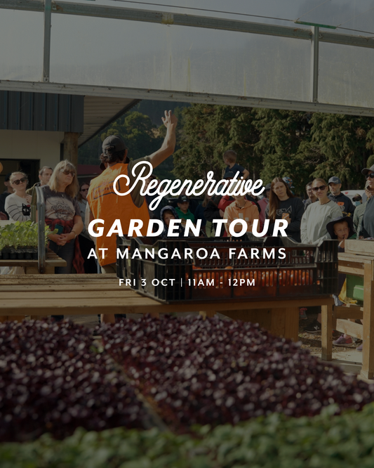 Regenerative Garden Tour — Fri 3rd October | 11AM - 12PM
