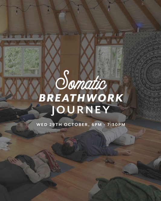 Somatic Breathwork Journey — Wed 29th October | 6PM - 7PM