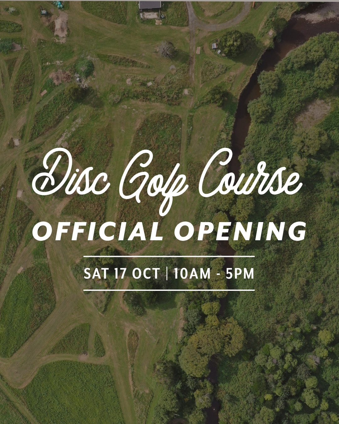 Mangaroa Farms Disc Golf Course - Official Opening — Sat 17th October | 10:00AM - 5:00PM