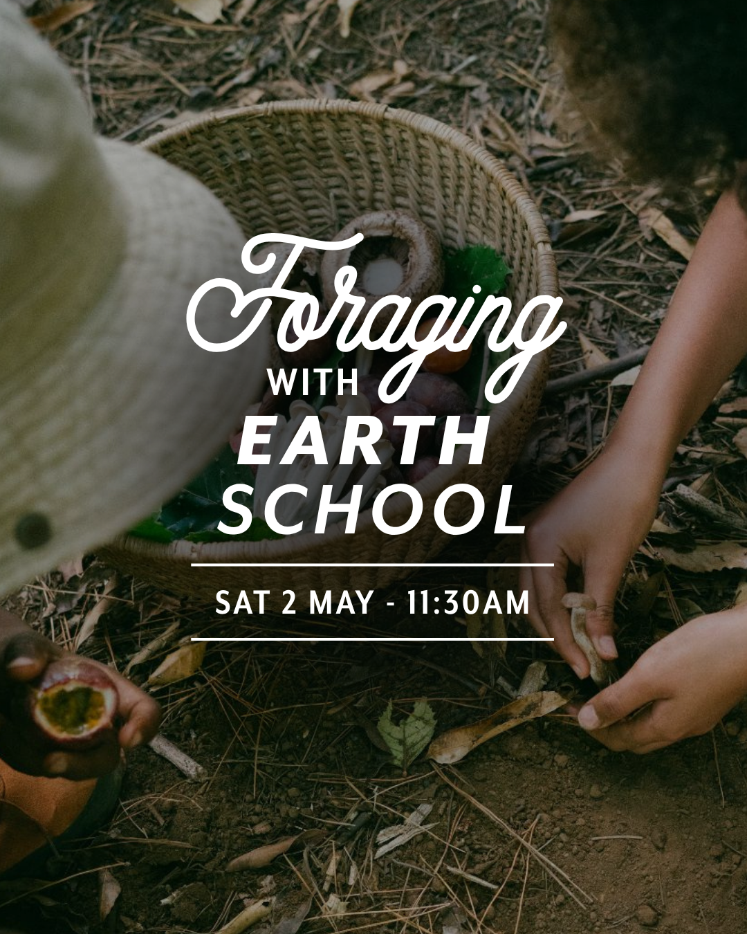 Foraging with Earth School Aotearoa — Sat 2nd May | 11:30AM - 12:30PM