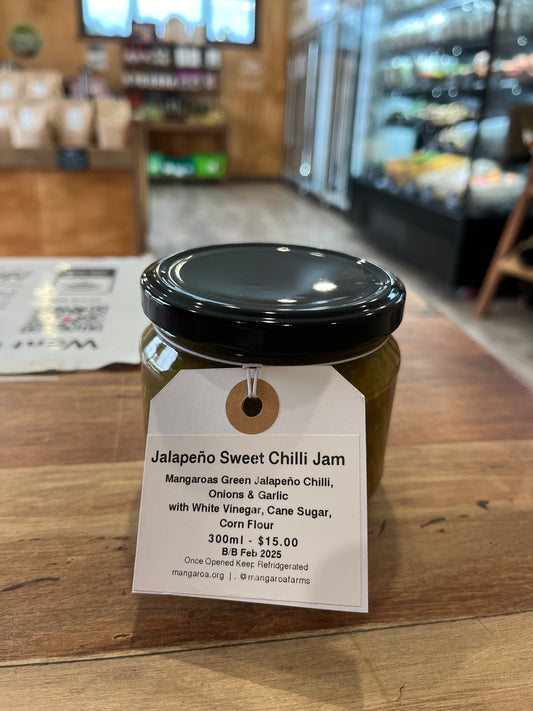 Mangaroa Farms Jalapeño Chilli Jam 300ml