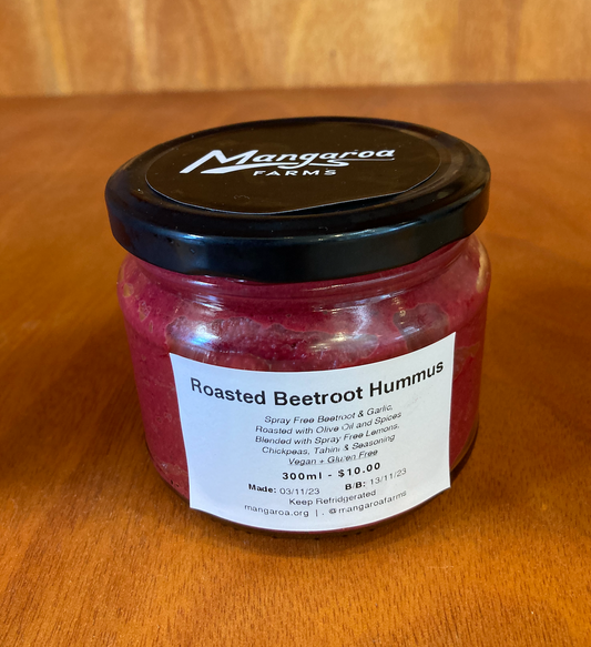 Mangaroa Roast Beetroot Hummus