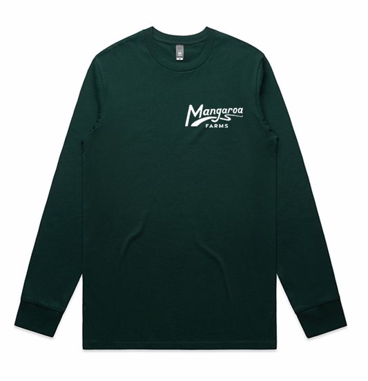 Men's Staple Longsleeve - Pine Green