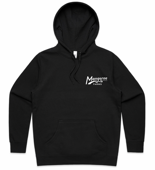 Women's Stencil Hoodie - Black (Small Chest logo)