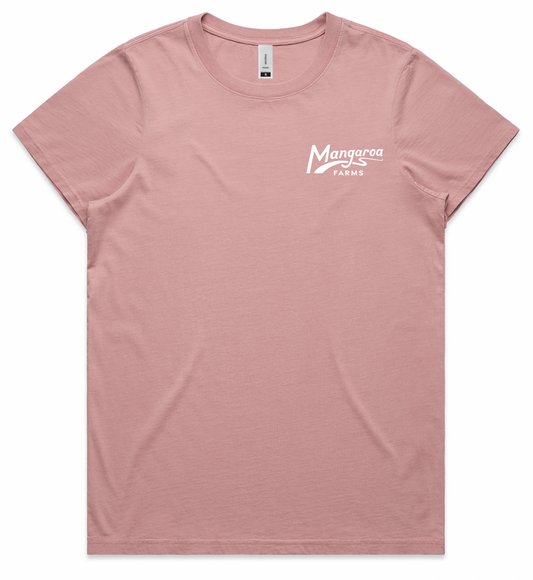 Faded Women's Tee - Rose