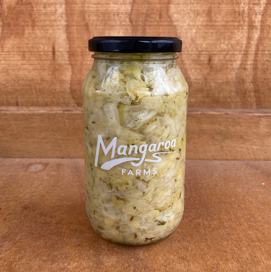 Mangaroa Sauerkraut with Caraway & Fennel