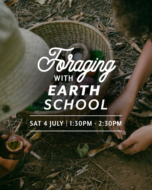 Foraging with Earth School Aotearoa | Roots — Sat 4th July | 1:30PM - 2:30PM