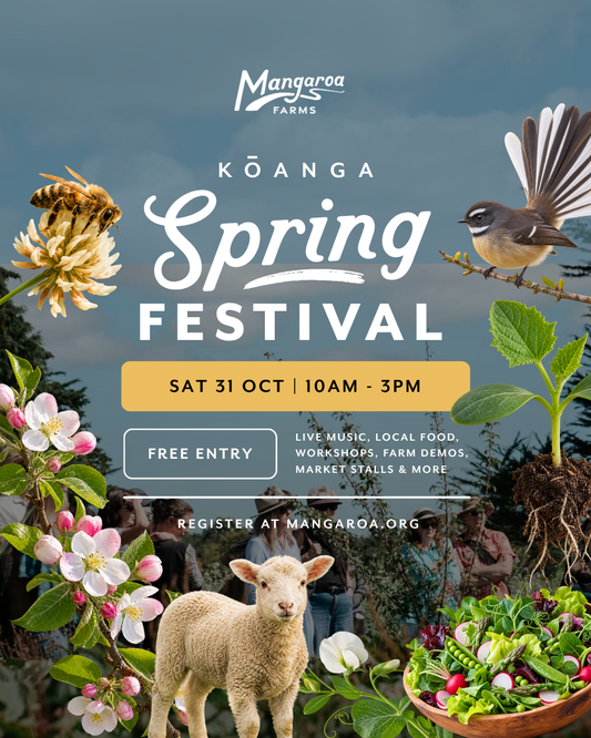 Mangaroa Farms Spring Festival — Sat 31st October | 10:00AM - 3:00PM