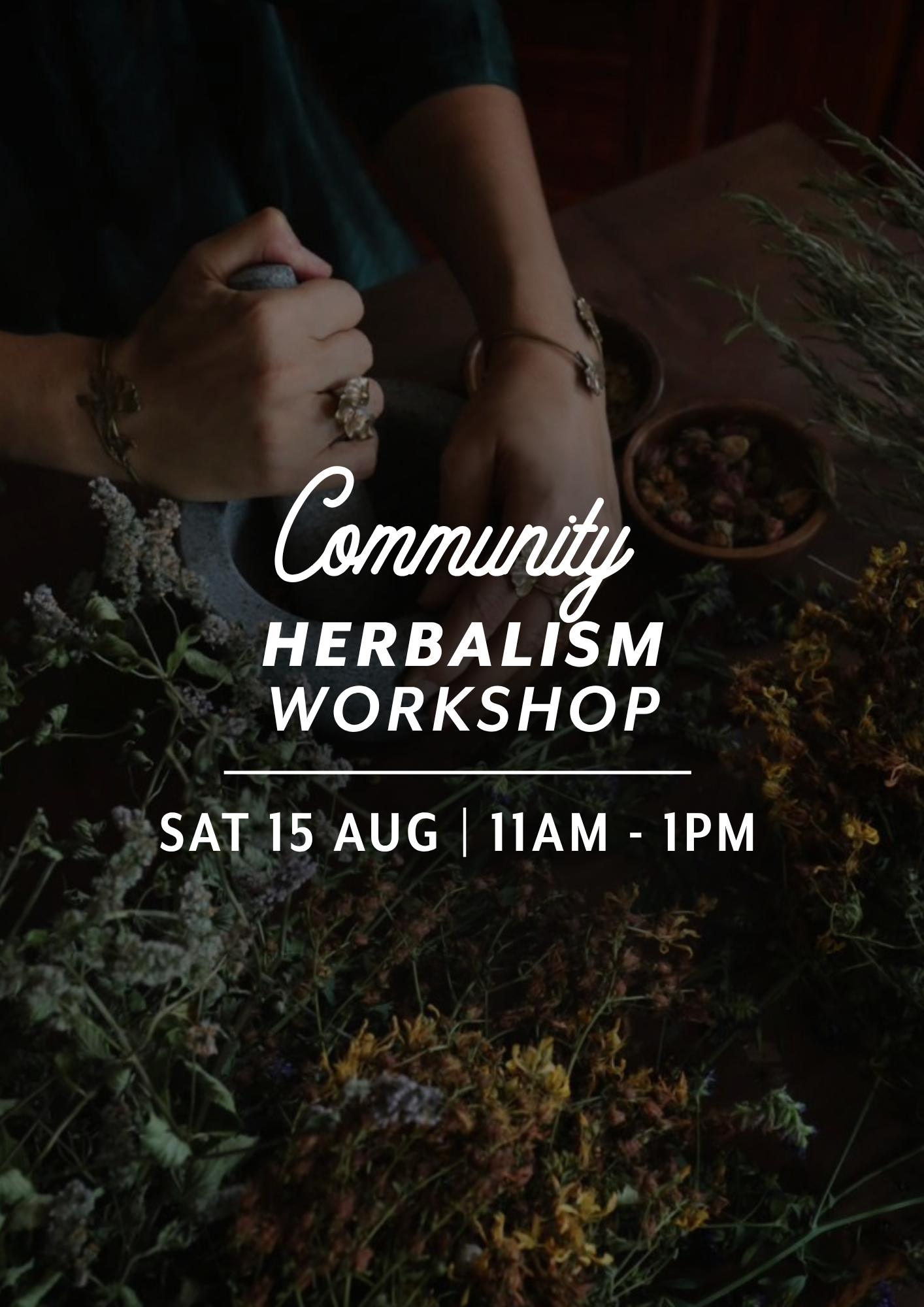 Community Herbalism with Earth School — Sat 15th August | 11:00AM - 1:00PM