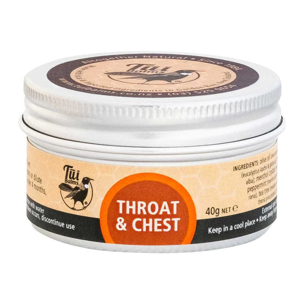 Tui Balm - Throat & Chest Balm 40g tin